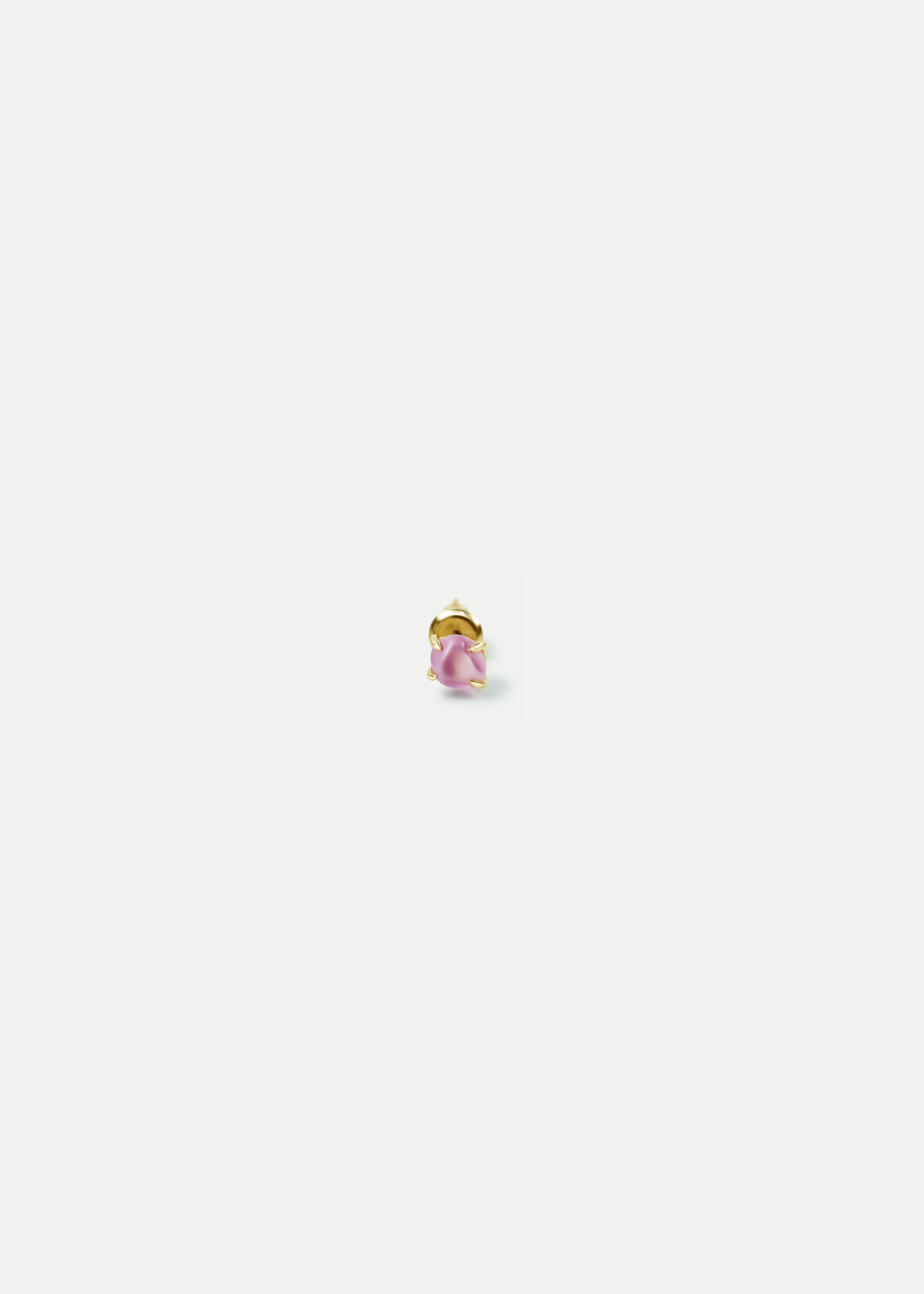 18kt Yellow Gold Spinel Stud Earrings