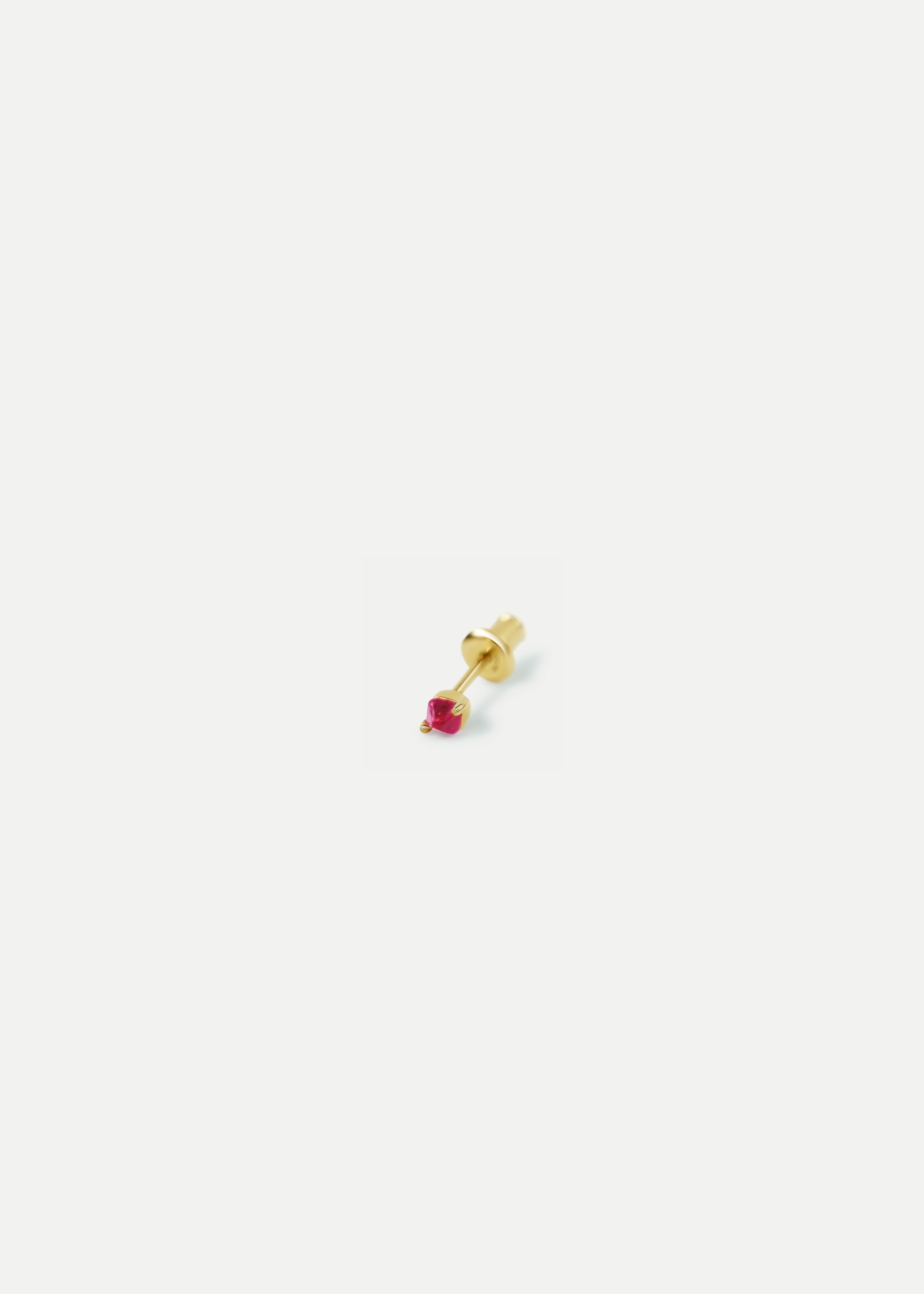 18kt Yellow Gold Spinel Stud Earrings