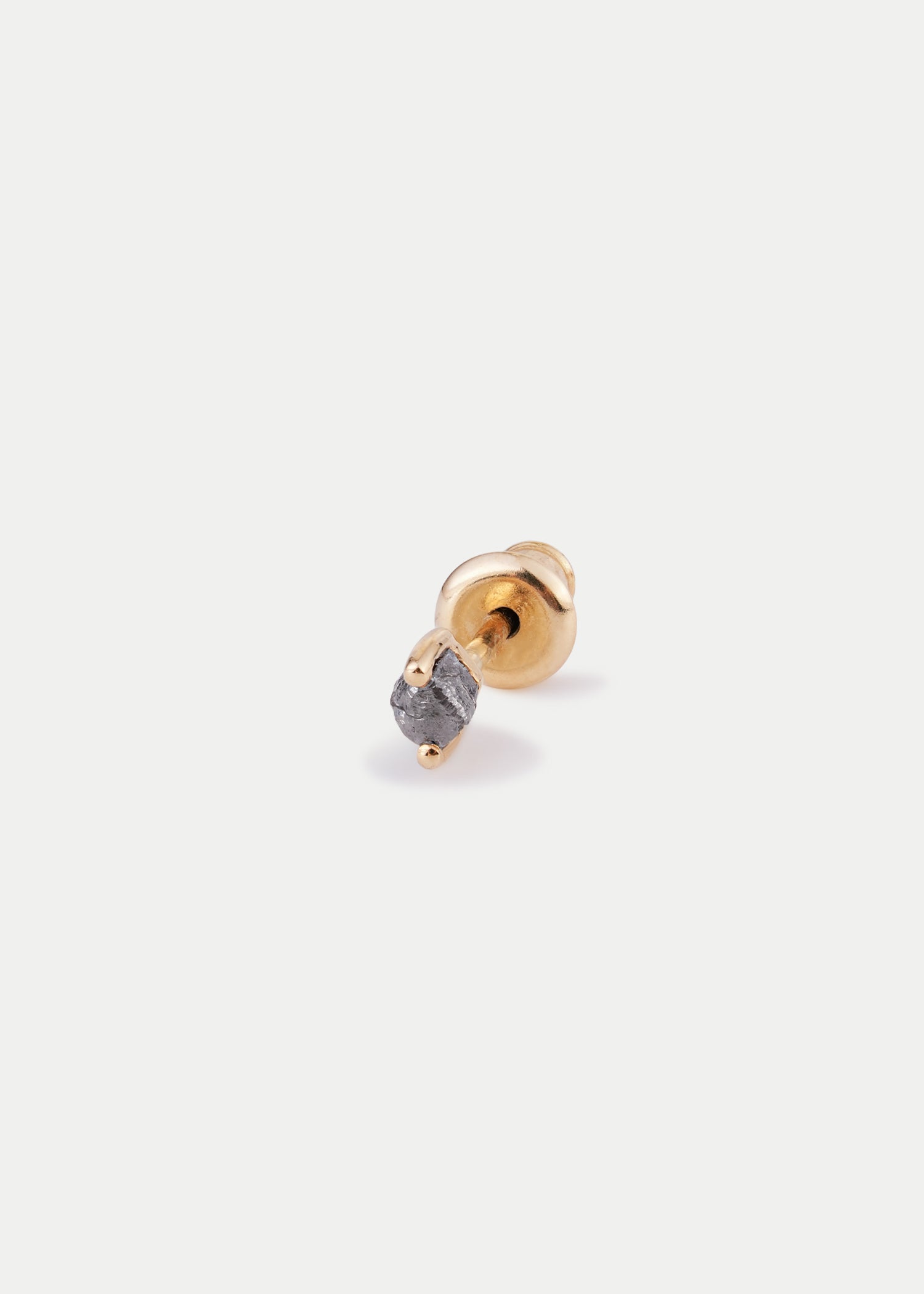 18kt Yellow Gold Diamond Stud Earrings