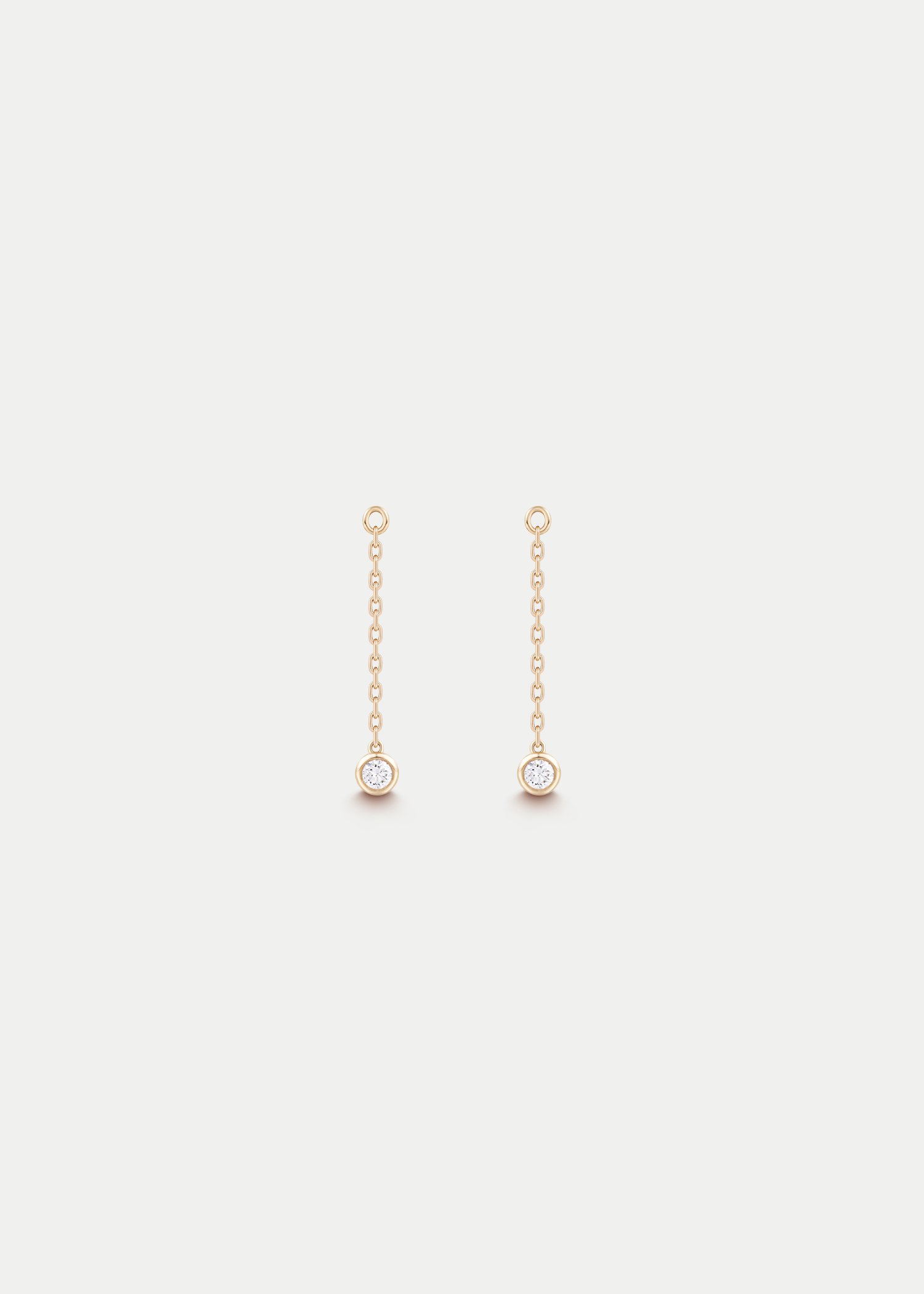18kt Yellow Gold Diamond Earring Enhancers