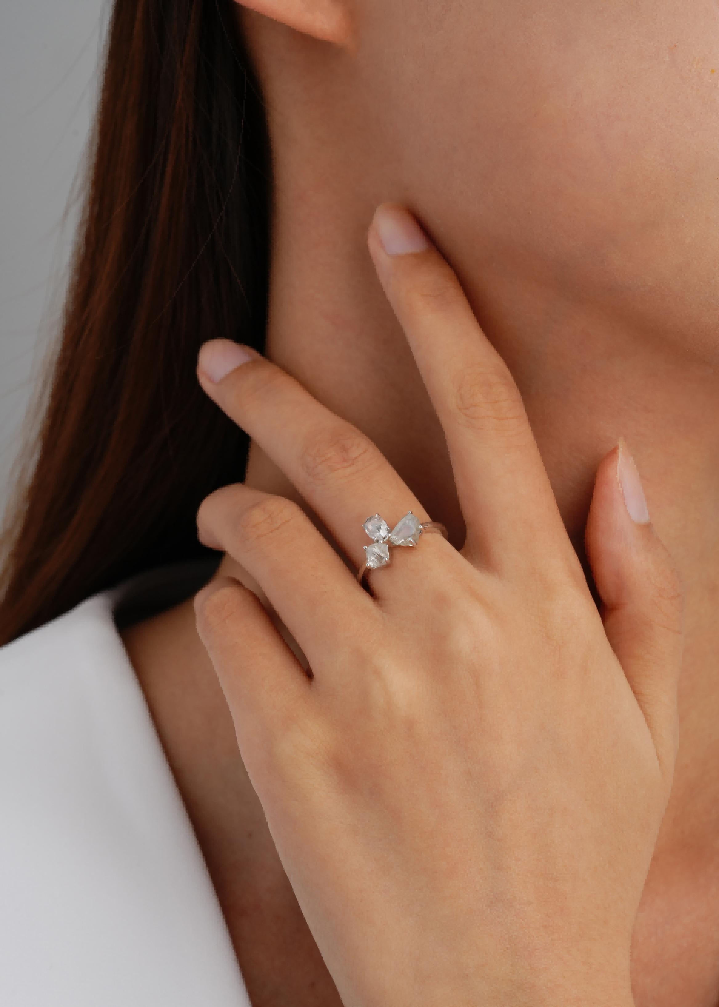 18kt White Gold Diamond Ring