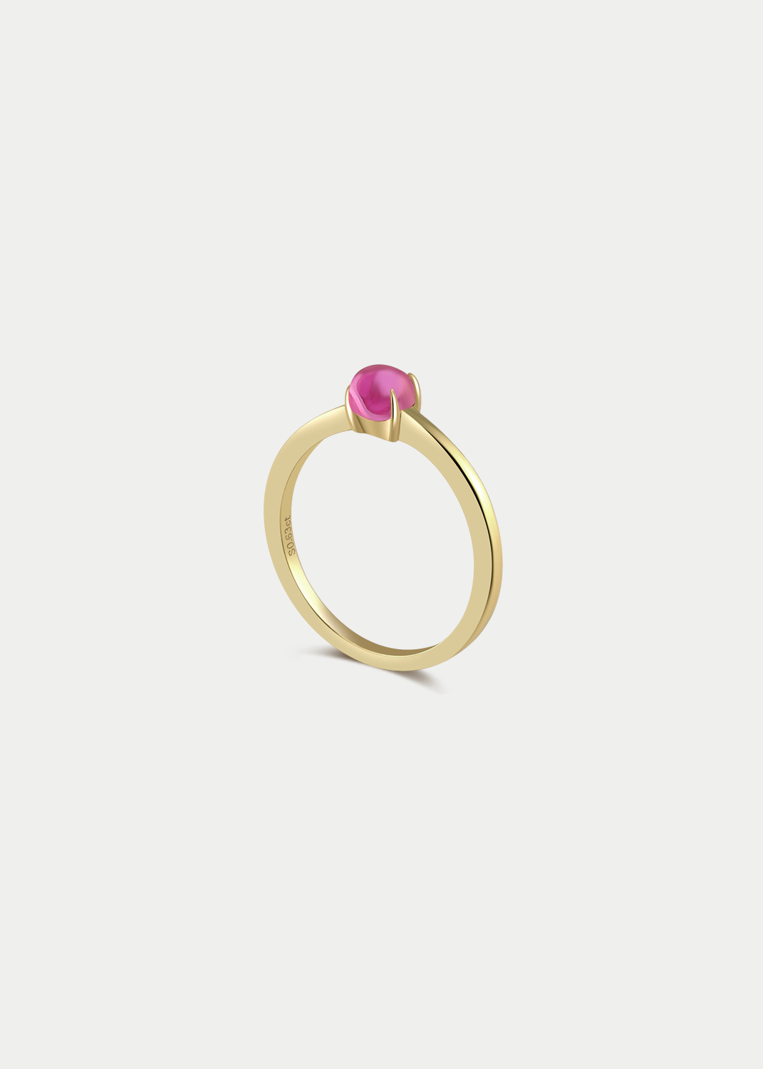18kt Yellow Gold  Spinel Ring