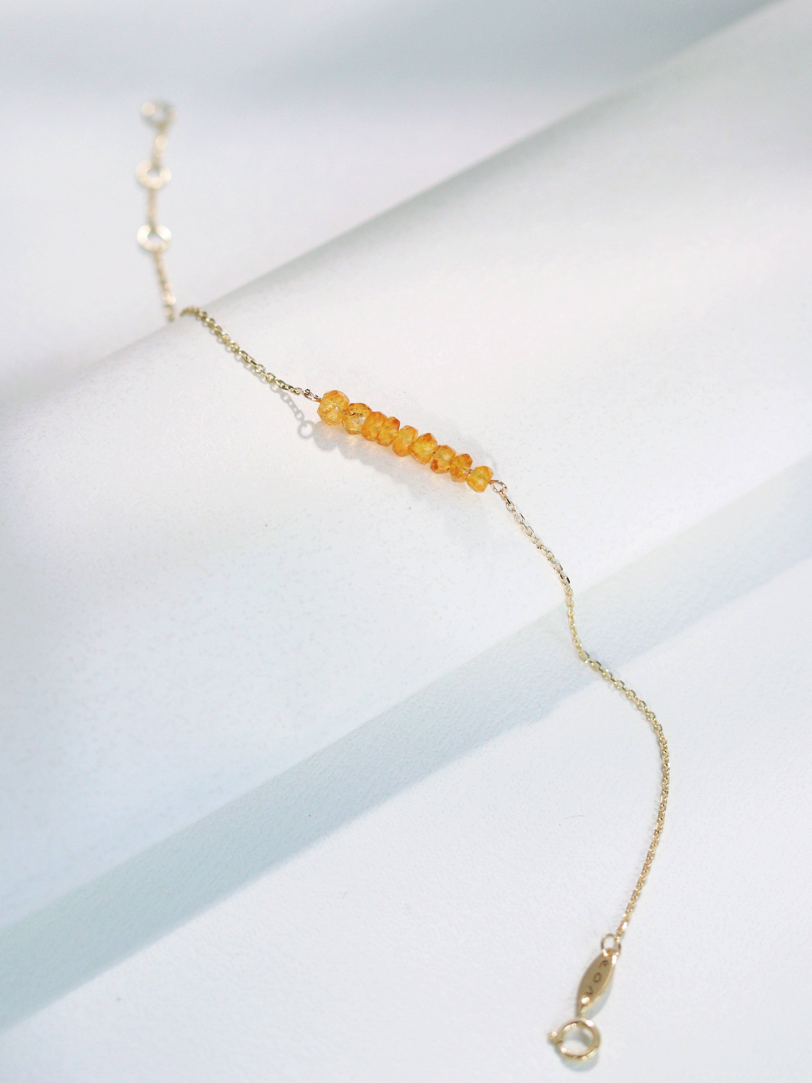 18kt Rose Gold Multicolor Stones Bracelet