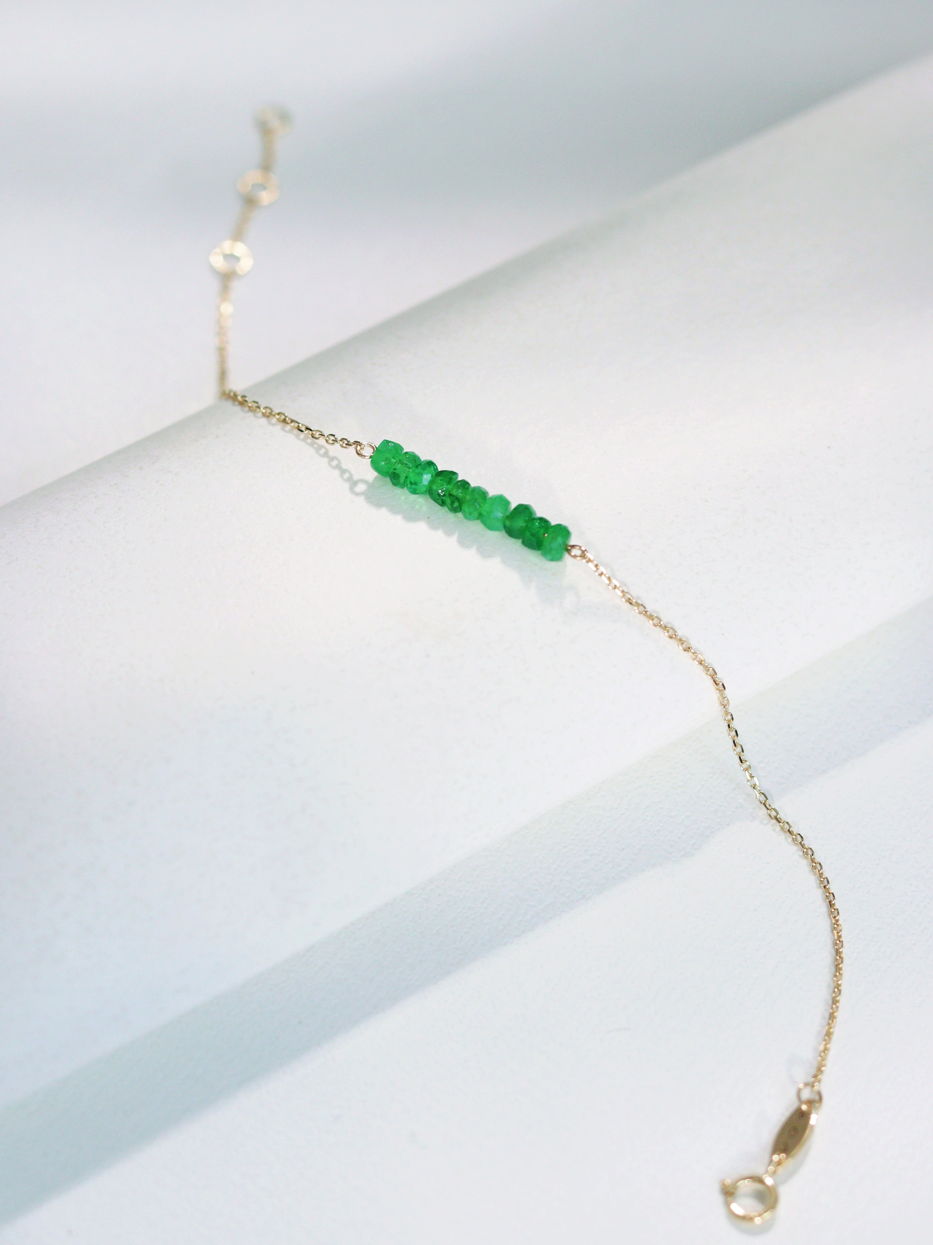 18kt Rose Gold Multicolor Stones Bracelet