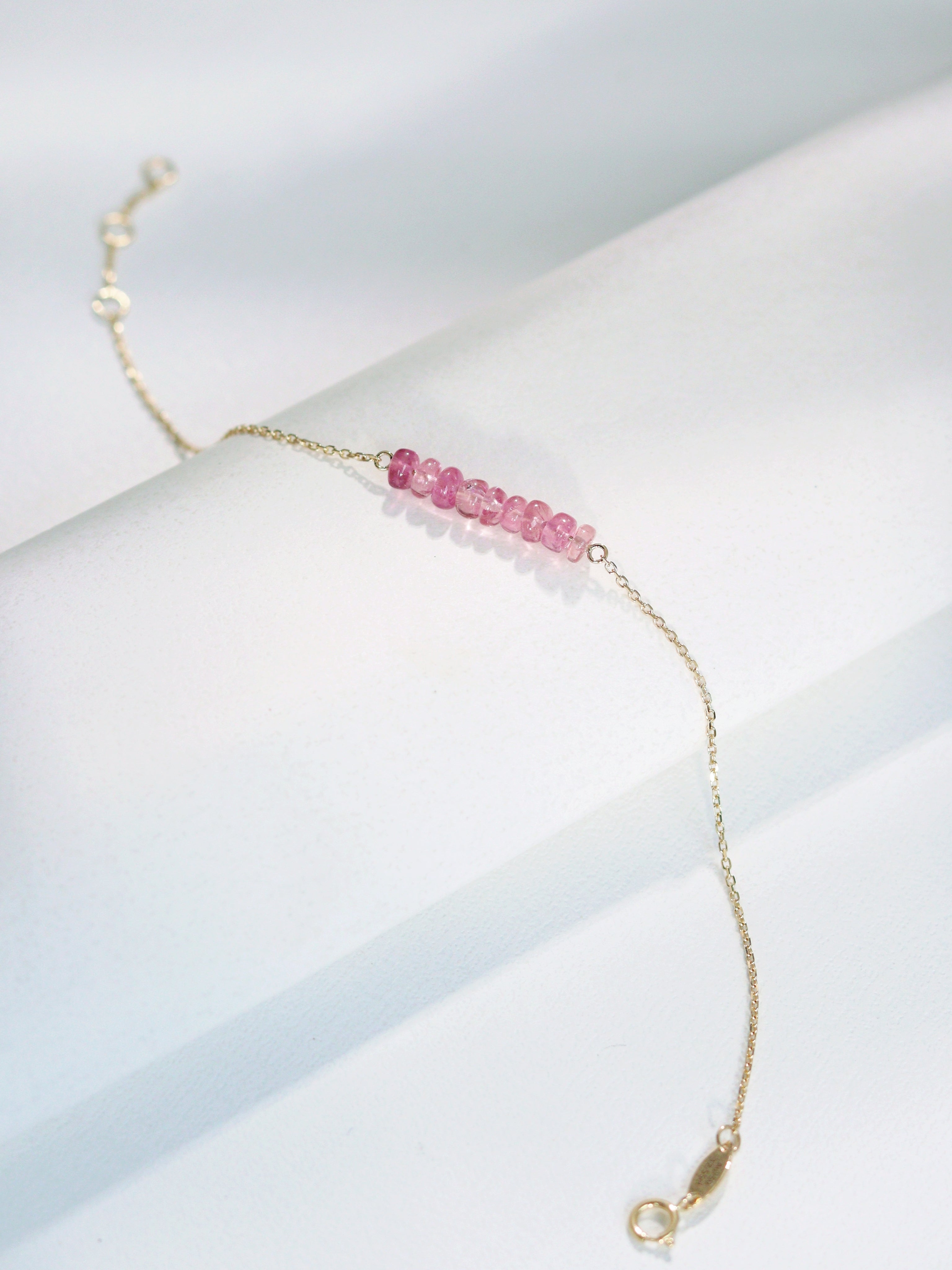18kt Rose Gold Multicolor Stones Bracelet