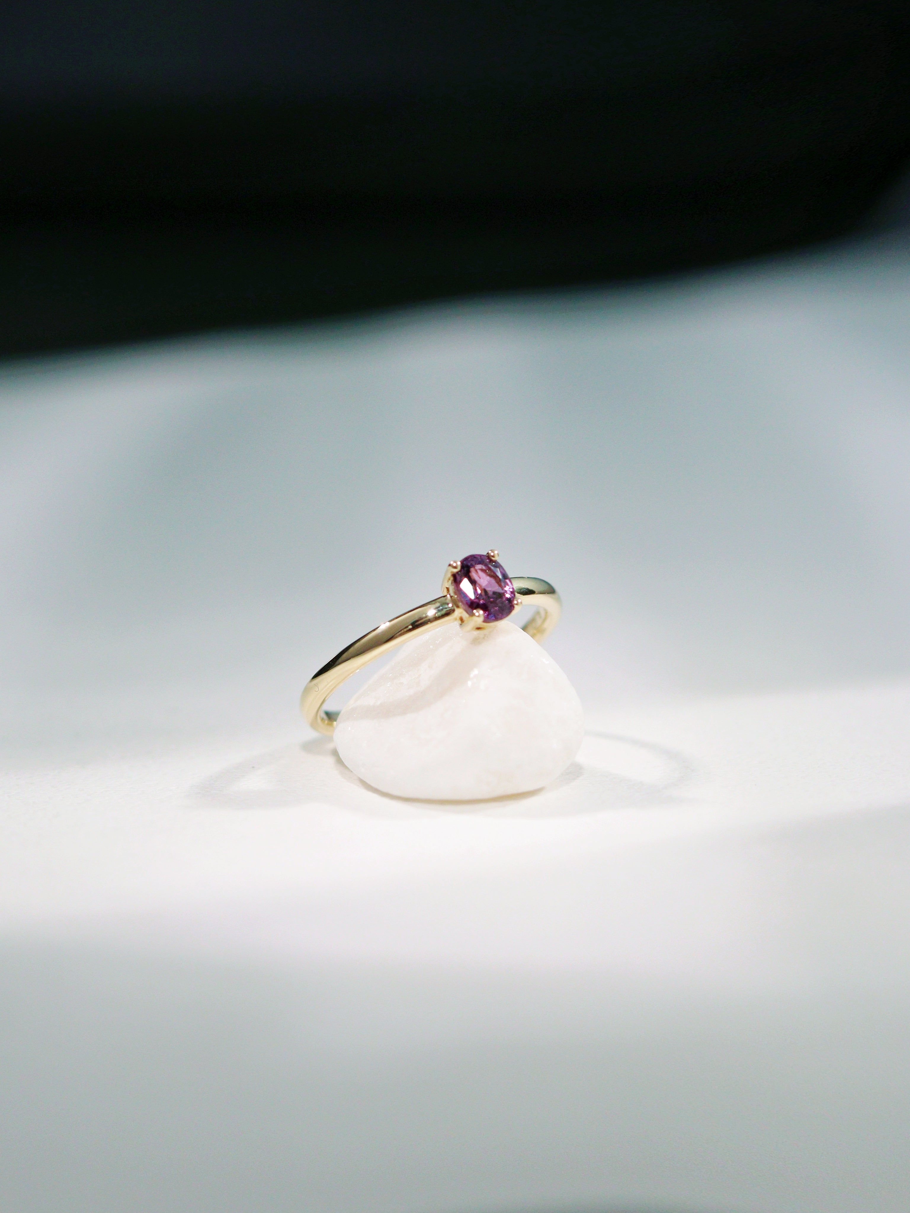 18kt Yellow Gold Sapphire Ring