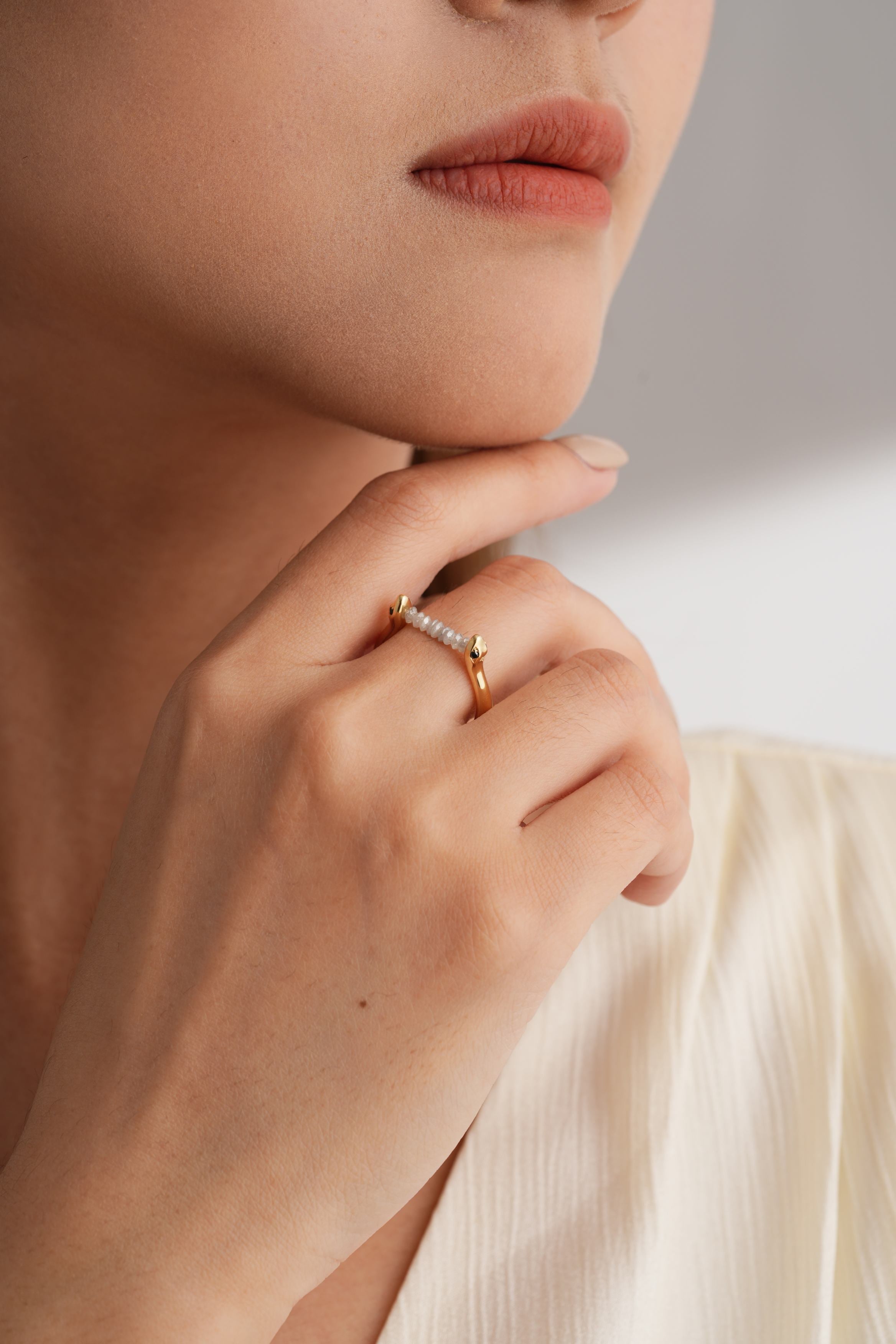 18kt Yellow Gold Diamond Ring