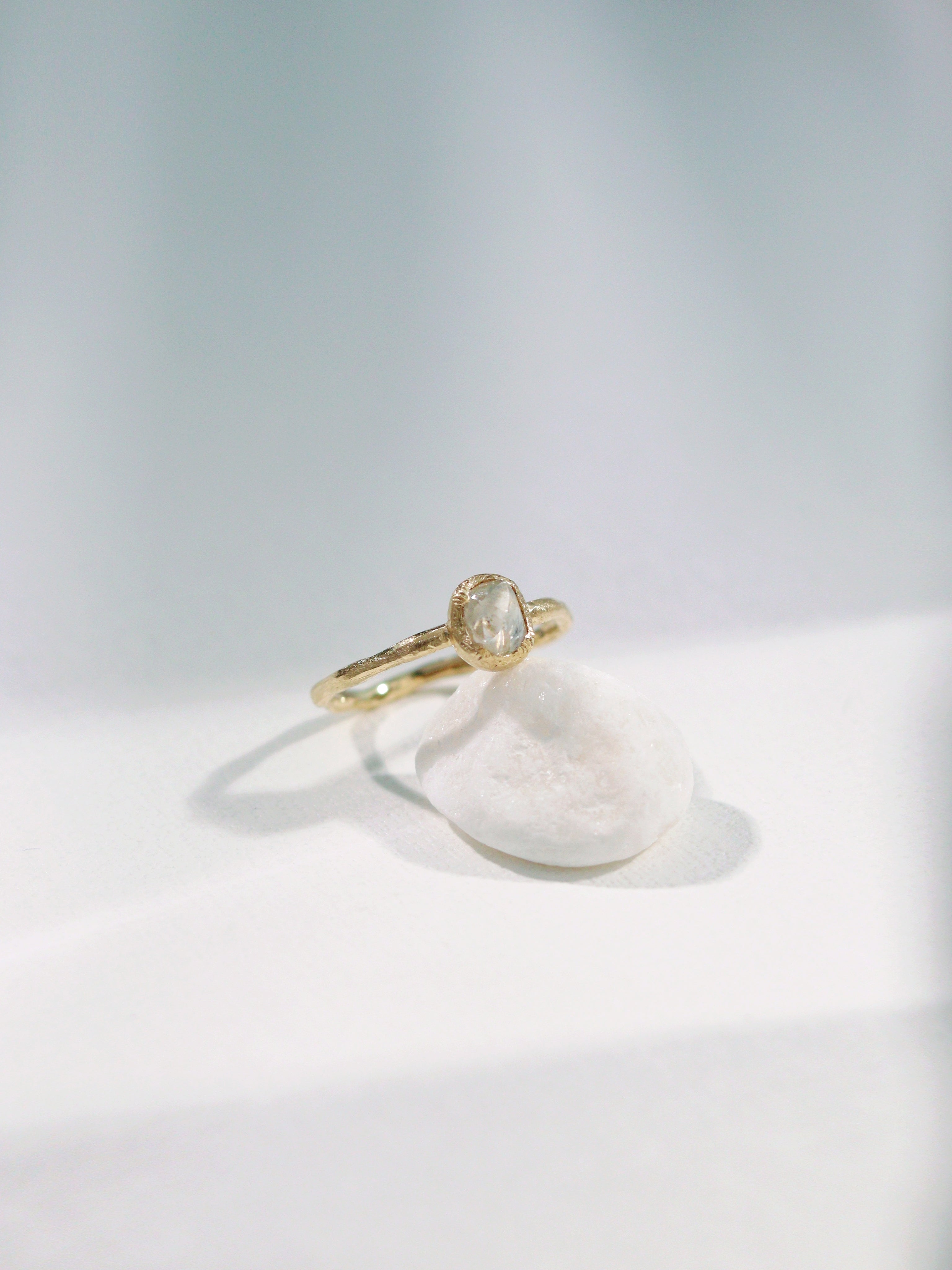 18kt Yellow Gold Diamond Ring